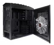 Linkworld Case cooler, 250x250x30mm, 12V, 4pin, Blue/red lighting 