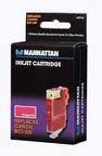 MANHATTAN inkjet cartridge replaces CANON BCI-3M  (BJC-6000/6100/6200/6500/BJ S450/S4500/BJC-3000/BJ S400/S500/S630/S6300/S750/S520/i850/S600/ I6500) raudona, 766623432146 