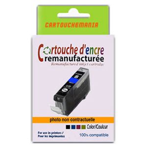 LAMA FRANCE CANON CLI 8 C-with chip, cyan IP 4200, For Pixma iP4200, 4300, 5200, 5300, 6600, 6700, MP500, 530, 600, 800, 810, 830, 950, 960, Pro9000, CJCLI8WCC 