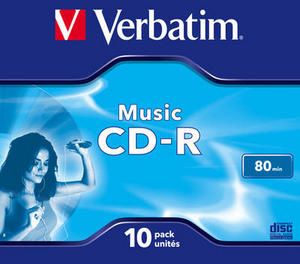 Verbatim CD-R 43365 MUSIC 80MIN 