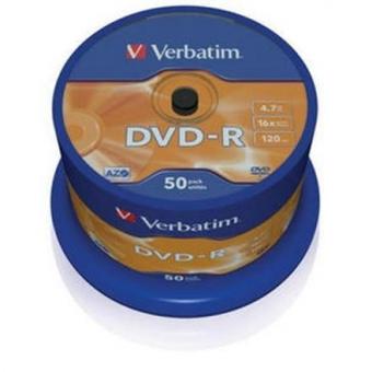 Verbatim DVD-R 43548 16x 4.7GB  Matt Silver cake box (pack of 50pcs) 