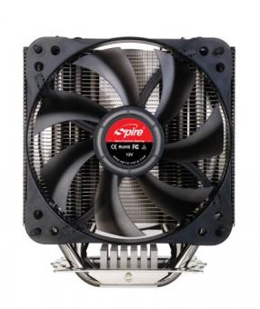 SPIRE CPU Cooler TherMax Eclipse III, Supports  775/1155/1156/1366 for Intel and AM2/AM3/940/939 for AMD (not G34 compatible), SP984N1-V3-PWM 