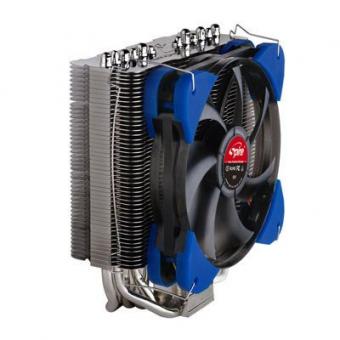 SPIRE CPU Cooler CoolGate 2012 Nano-Tech blue impeller, supports AM2/AM3 socket 775/1155/1156 & 1366/2011, SP988N1-V3-PWM 