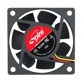 SPIRE, case, PSU and VGA cooler, 60x60x25mm, 12V, 3pin, Fan Blower, SP06025S1M3 