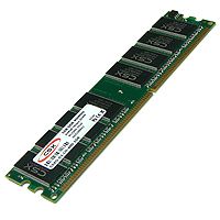 CSX DDR1 1GB (PC3200), 400 MHz, 3 year warranty, CL3, CSXO-D1-LO-400-1G 
