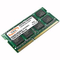CSX SO-DIMM 2GB, DDR3 PC3-10600, 1333 MHz, 128x8,  CSXO-D3-SO-1333-2GB 