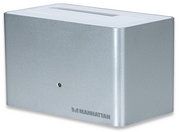 MANHATTAN eSATA and USB 2.0 3.5" / 2.5" SATA Hard Drive Docking Station, 130271, 766623130271 