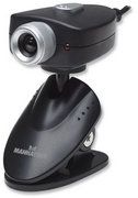 MANHATTAN USB Mini Cam, USB, 5.0 Megapixels, black/silver, 460668 