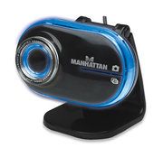 MANHATTAN Mega Cam, USB 2.0, 1.3 M Pixels, Auto Tracking, Built-In Microphone, 460477 