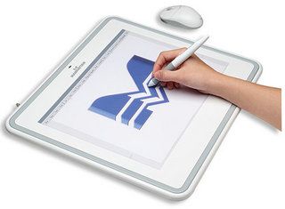 MANHATTAN Graphics Tablet USB, Wireless Mouse and Pen, 9" x 12" / A4, 176040 