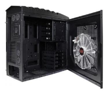 Linkworld case A3191 GAMING ATX, black, Screwless, 2 x USB, 2 x Fire Wire, Audio HD. Without PSU 