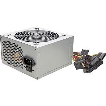 Linkworld PSU LPK12-35E 550W ATX, silent 120mm, thermal control, 1x 20+4pin, 1 x 4pin 12V, 1 x 4pin Floppy, 2x 4pin molex, 3 x Sata, 1 x PCI Express 6 pin 