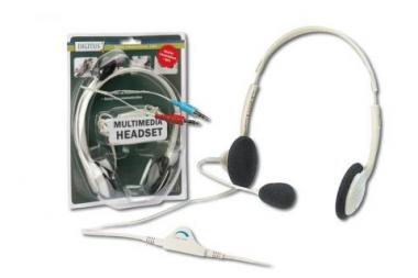 DIGITUS Stereo Multimedia Headset , DA-10201 