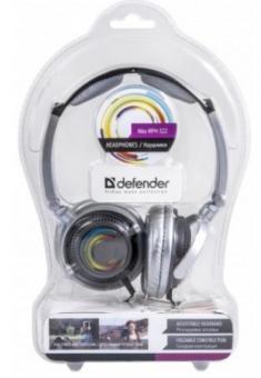 DEFENDER Stereophonic headset  MPH322, color white 63323 