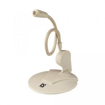 DEFENDER Desktop microphone with adjustable boom, plastic, blister package, MIC112 