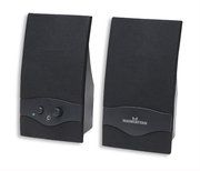 MANHATTAN  2100 Series 2.0 Speaker System, Black, 160650 