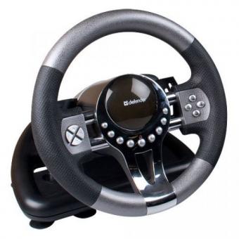DEFENDER Racing wheel with pedals, Force feedback, USB, DEF-FORSAGE 
