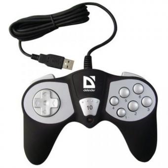DEFENDER Gamepad, 10 buttons, "Game Racer", USB, DEF-RG 
