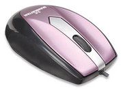MANHATTAN MO1 Mini mouse, USB, three Buttons with Scroll Wheel, 1000 dpi, Purple 177993 