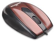 MANHATTAN MO1 Mini mouse, USB, three Buttons with Scroll Wheel, 1000 dpi, Wine 177979 