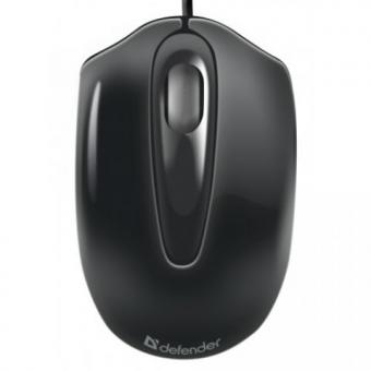 DEFENDER Wired optical mini-mouse 2 buttons + 1 scroll, 800dpi, USB, Optimum MS-130, 4714033521307 