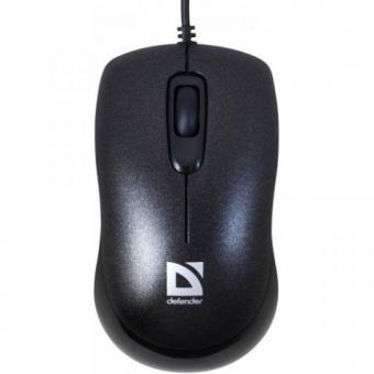 DEFENDER Mouse, black, optical, USB, OR300B 