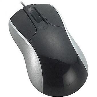 LINKWORLD Mouse, black/silver, optical, USB  LM7035 
