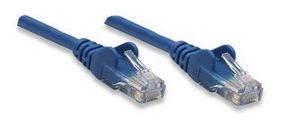 INTELLINET  UTP LAN cable, patch, 0.5m, blue, 2xRJ45, 325905-ICN 