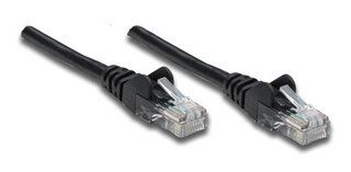 INTELLINET UTP LAN cable, patch, 3.0m, black, 2xRJ45,  320764 766623320764 