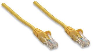 INTELLINET UTP LAN cable, patch, 3.0m, yellow, 2xRJ45,  319805 