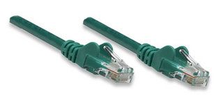 INTELLINET UTP LAN cable, patch, 3.0m, green, 2xRJ45,  319782 