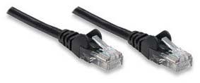 INTELLINET UTP LAN cable, patch, 5.0m, black, 2xRJ45,  320771 