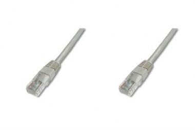 ASSMANN  UTP LAN cable, Ecoline  patch, 7.0m, grey, 2xRJ45,  AK-1512-070 