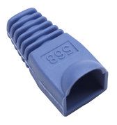 INTELLINET RJ45 Plug Cover Blue, cable boot, 504393 