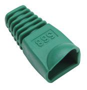 INTELLINET RJ45 Plug Cover Green, cable boot, 504409 