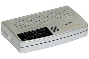 Acorp 8-port 10/100Mbps Ethernet Switch plastic case, HU8DP (HU8P) 