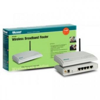 MICRONET SP916GK, WLAN Router, 54 Mbps, 802.11b/g, External Antenna, 4 Switching Ports of 10/100 Mbps, ETSI 