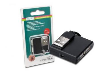 DIGITUS USB 2.0 High-Speed Hub 4-Port, DA-70217 