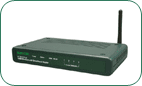 SURECOM 108M Wireless LAN Broadband Router w/4ports 10/100MBps switch, EP-9610SX-gp 