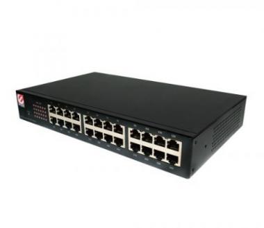 ENCORE 24-port 10/100Mbps Ethernet Switch metal case, Rack-Mount 11", ENH924-CX 