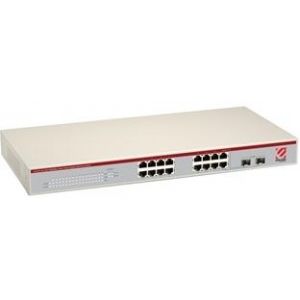 ENCORE 16 Port 10/100/1000 Mbps Web Smart Giga Ethernet Switch + 2 mini-GBIC ports, ENMGS-16+2 