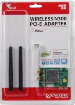 ENCORE 300M Wireless LAN PCI-E Adapter,2T2R,  ENEWI-2XN42 