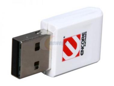 ENCORE 150M Wireless LAN Mini USB Adapter, Built-in Antenna, ENUWI-N4 