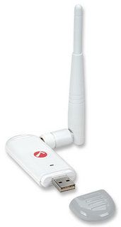 INTELLINET Wireless 150N USB Adapter, Detachable Antenna, 524698 