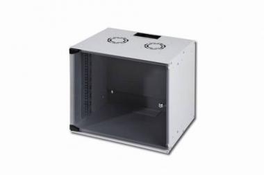 DIGITUS 19" Cabinet, Steel, Grey, 9U, unmounted, 448x520x400mm, DN-19 09-U-S 