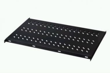DIGITUS 19" Cabinet shelf, 1U, 745mm, sloted, Black, DN-19 TRAY-1-1000-ECB 