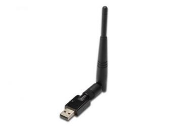 DIGITUS Wireless 300N USB 2.0 adapter, 300Mbps, Realtek 2T/2R, DN-70543 
