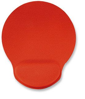 MANHATTAN Gel mouse pad, red, 434379 