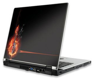 MANHATTAN Notebook Computer Skin up 17",Color: Guitar, 475679 