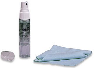 MANHATTAN LCD cleaning kit, Alcohol-free, Includes Cleaning Solution and Anti-microbial Cloth, Unscented, Lavender Scent, 404310 